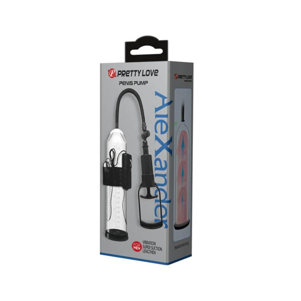 POMPA SVILUPPANTE CON VIBRAZIONE PRETTY LOVE