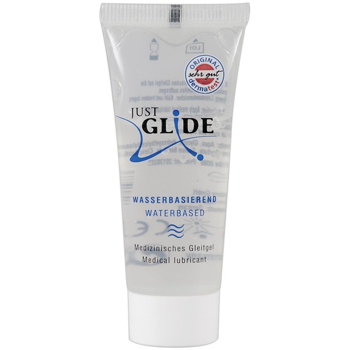 Lubrificante sessuale waterbased medical lubricant just glide 20 ml