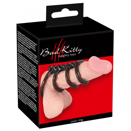 ANELLO PENE BAD KITTY RING QUARTETT